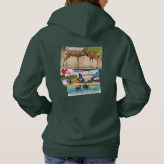 Pull À Capuche Amoureux des animaux Ecc 3-19