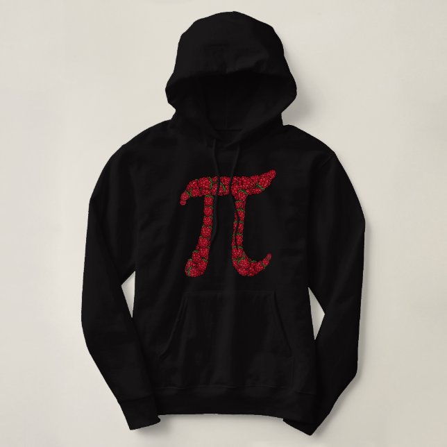 Pull À Capuche Amusant Fraise Pi Chemise Pie Day Math Lover Étudi (Design devant)