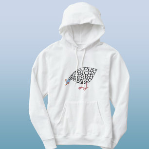 Pull À Capuche Amusant Guinée Hen Bird