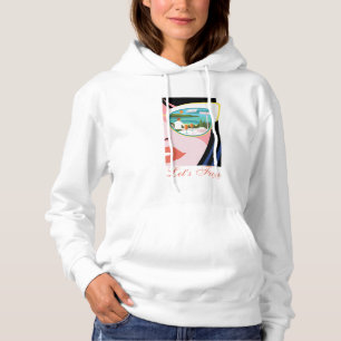 Pull À Capuche Amusons-nous - Le Lotus Blanc