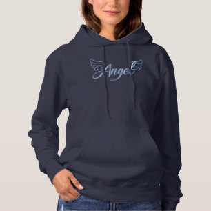 Pull À Capuche Ange Falln Avec Ailes