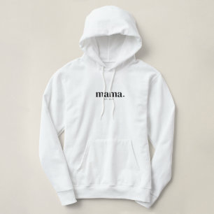 Pull À Capuche Année de création Mama