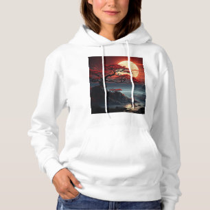 Pull À Capuche Arbre Bonsaï 