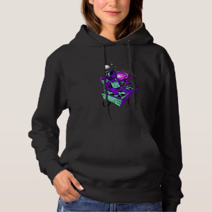 Pull À Capuche Astronaut Psychedelic Music Dj Mixer Psytrance Tec