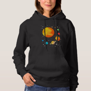 Pull À Capuche Astronome de notre système solaire Astronome de Ga
