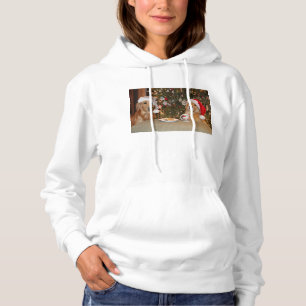 Pull À Capuche Attente sur Père Noël