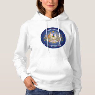 Pull À Capuche Australie Armoiries forme circulaire