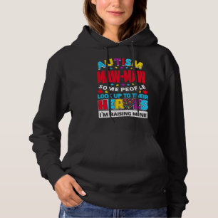 Pull À Capuche Autisme Maw Maw Les Gens Cherchent Leurs Héros Mon