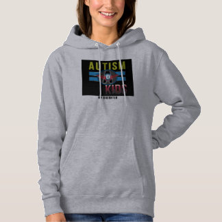 Pull À Capuche Autisme Un Enfant Femme de vêtement américain Top*