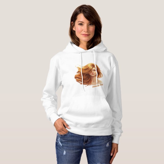 Pull À Capuche Autumn Soul | Timeless Beauty Seasonal Collection (Devant entier)