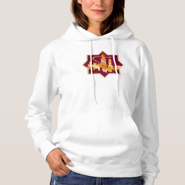 Pull À Capuche Badge graphique MACUSA™ (Devant)