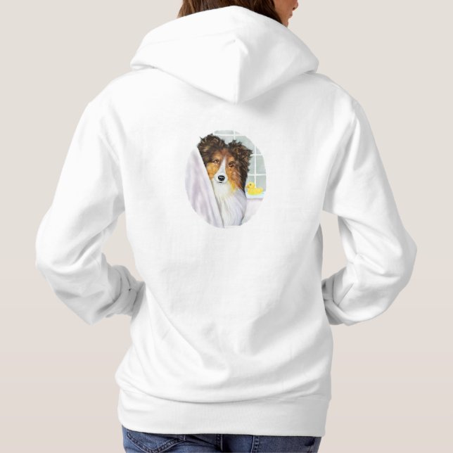 Pull À Capuche Bain de rangement (Dos)