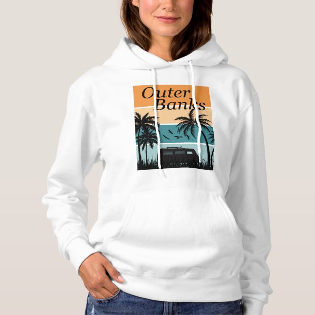Pull À Capuche banques extérieures (Devant)
