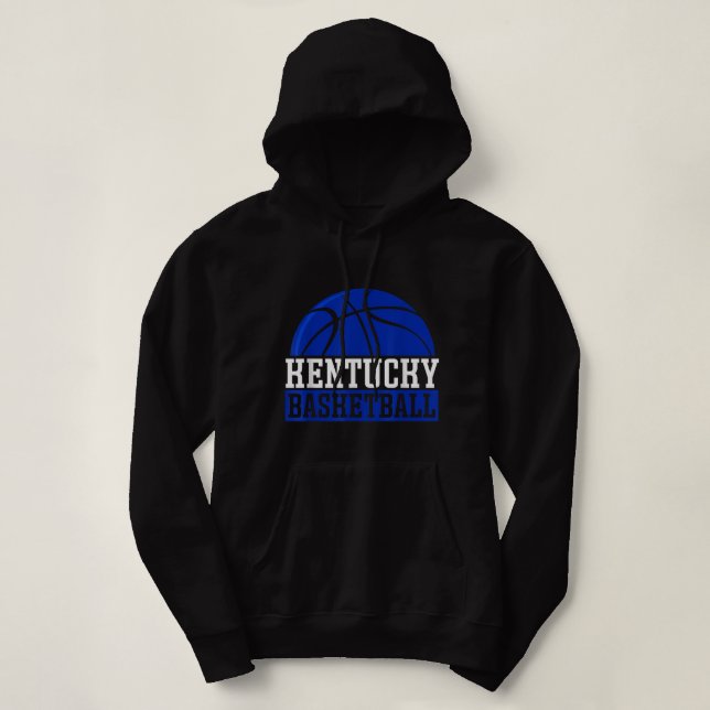 Pull À Capuche basket-ball du Kentucky (Design devant)