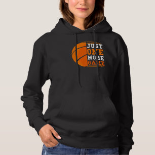 Pull À Capuche Basket-ball Juste Un De Plus Jeu Cool Basketball