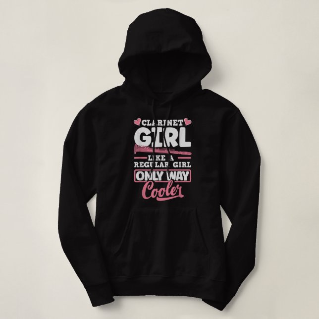 Pull À Capuche Bass Clarinet Clarinetist Clarinet Player Clarinet (Design devant)