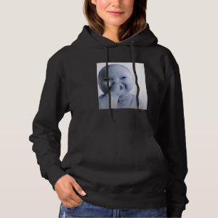Pull À Capuche Bébé Ai Tu Jures Mème Drôle Bébé Qui Rit Mème Br