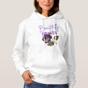 Pull À Capuche Bellement Brisé