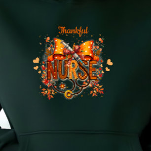 Pull À Capuche Belles couleurs d'automne Arc Infirmière reconnais