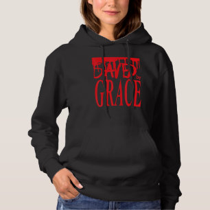 Pull À Capuche Bible Sauvé Par La Grâce chrétien Ephésiens Verset
