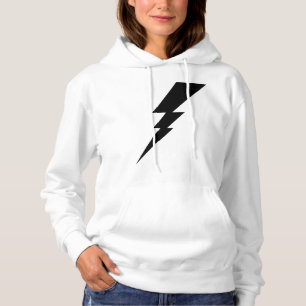 Pull À Capuche Black Flash Lightning Bolt femmes