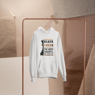 Pull À Capuche Black Queen La Pièce La Plus Puissante Dans Le Jeu