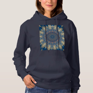 Pull À Capuche Blue Chakra Kaleidoscope Thunder_Cove