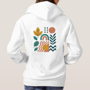 Pull À Capuche Boho moderne Abstrait Nature Wall Art