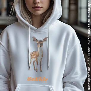 Pull À Capuche BOKKIE Afrikaans Saffa Expat Afrikaanse Humour