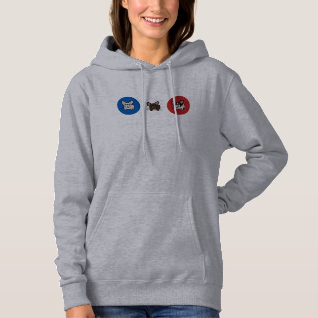 Pull À Capuche Bonjour ! (Devant)