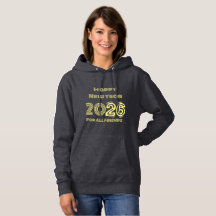 Bonne année 2024 Sweat-shirt à capuche