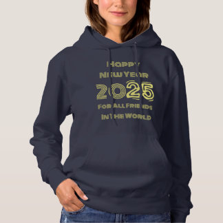 Pull À Capuche Bonne année 2024 Sweatshirt à capuchon
