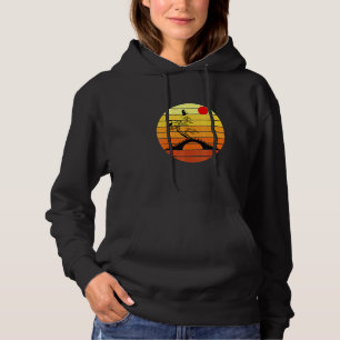 Pull À Capuche Bonsaï et coucher de soleil