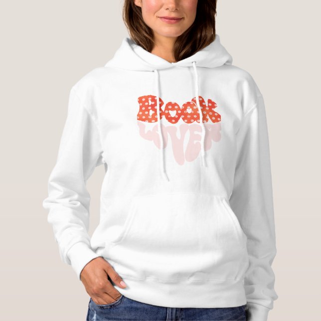 Pull À Capuche Book Lover (Devant)