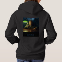 Boss avec texte femmes noir capuchon sweatshirt re