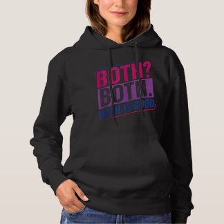 Pull À Capuche Both Both Bi Pride Bisexual Bisexuality Flag Tank 