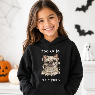 Pull À Capuche Bouledogue français Halloween Fille Maman adorable