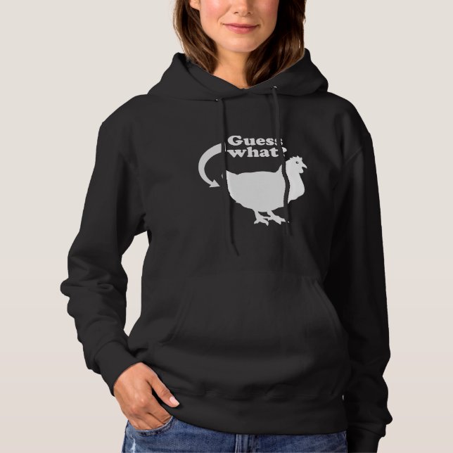 Pull À Capuche Bouton de poulet (Devant)