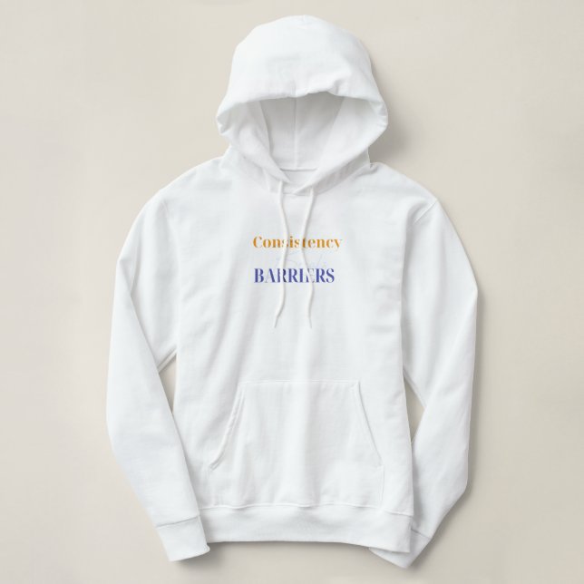 Pull À Capuche Briser les barrières (Design devant)