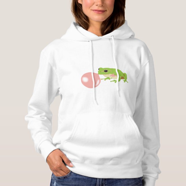 Pull À Capuche Bulle de grenouille à bulle (Devant)