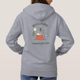Pull À Capuche cacahuètes Camping vacances en famille