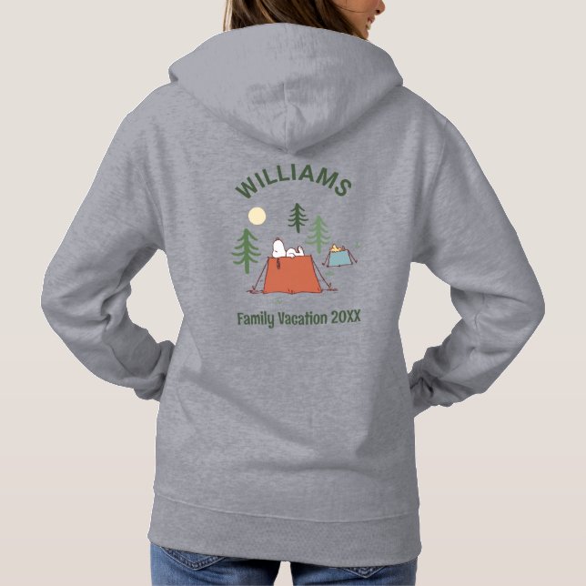 Pull À Capuche cacahuètes | Camping vacances en famille (Dos)