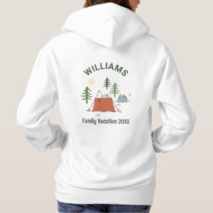Pull À Capuche cacahuètes Camping vacances en famille