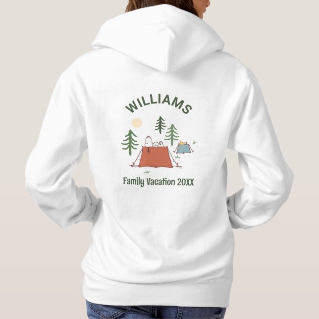 Pull À Capuche cacahuètes | Camping vacances en famille (Dos)