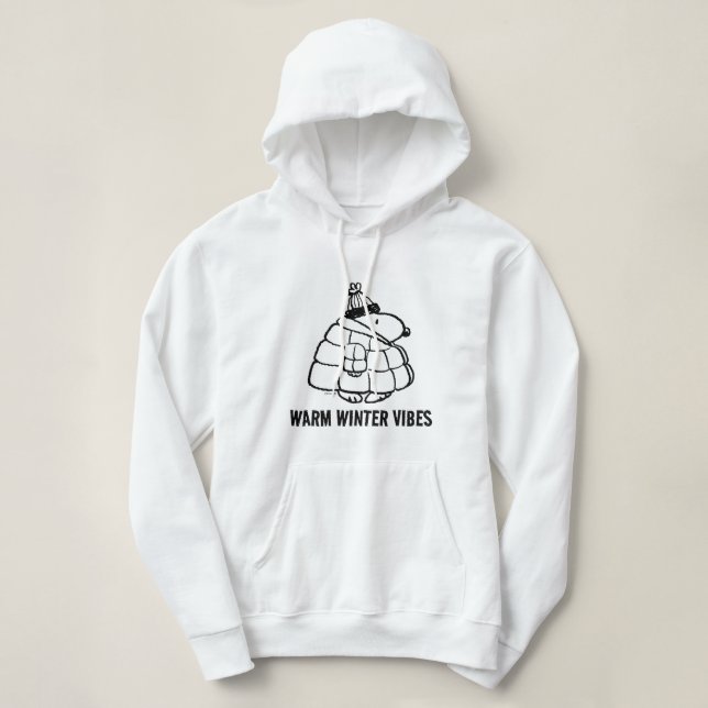 Pull À Capuche cacahuètes | Chaleureux et confortable (Design devant)