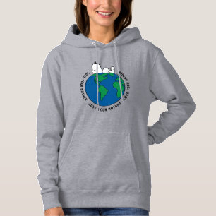 Pull À Capuche cacahuètes Gardez le propre Gardez le vert