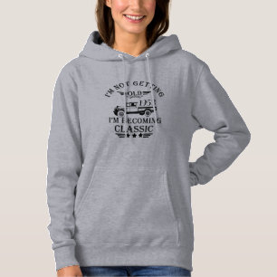 Pull À Capuche cadeau d'anniversaire vintage personnalisé
