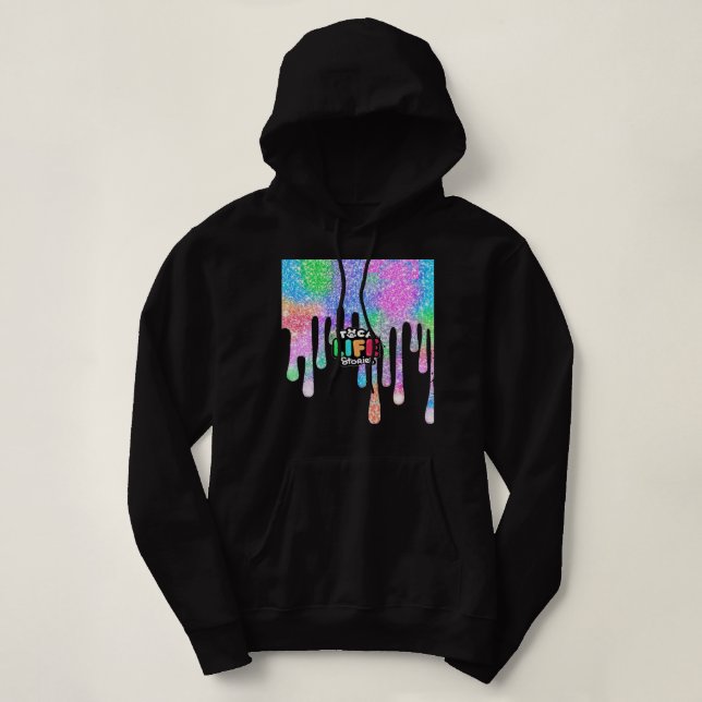 Pull À Capuche Cadeau de jour pour Manga Toca Boca Anime Cadeaux  (Design devant)