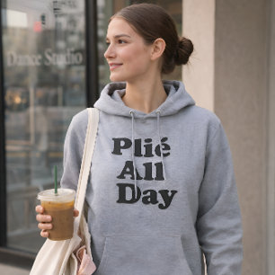 Pull À Capuche Cadeau pour danseuse de ballet Citation rétro uniq