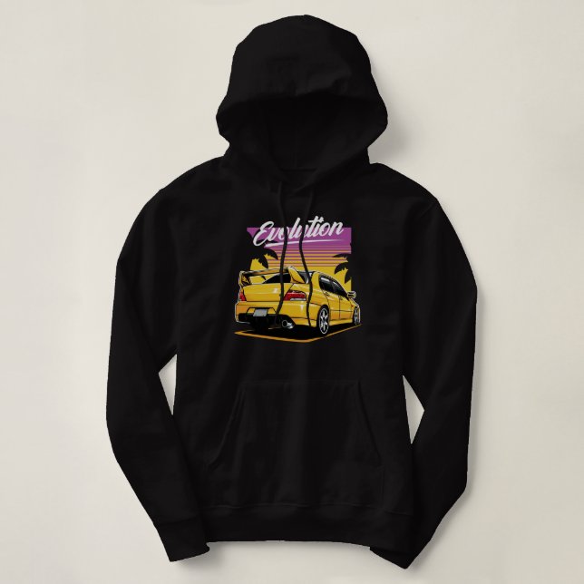 Pull À Capuche Cadeaux nécessaires Mitsubishi Evolution 8 (Design devant)